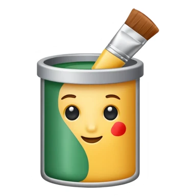 artist paint tube  sticker