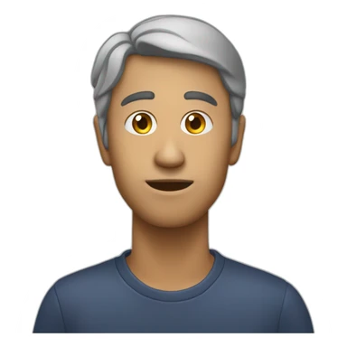 secretário no computador sticker