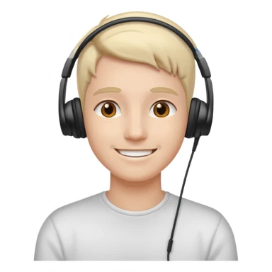 😌+🎧 relax  sticker