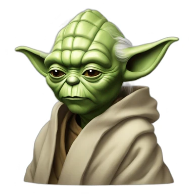 Yoda smoke sticker
