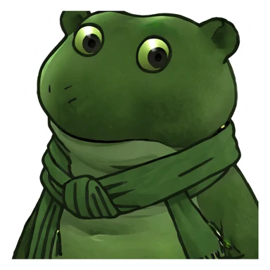 Panda con bufanda  sticker