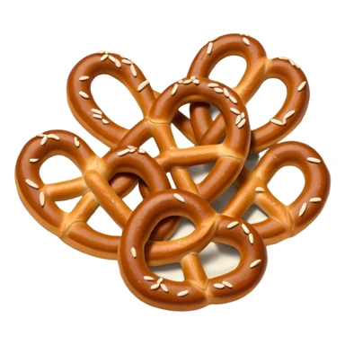 Plate of Pretzel sticker