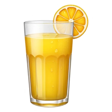 yellow juice sticker