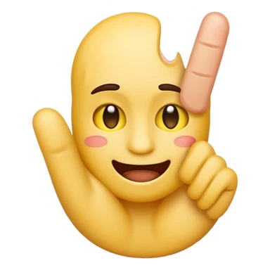 Emoji jaune qui fait des doigts d’honneur sticker