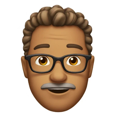 🤓 this emoji but with a 🎀 in the head sticker