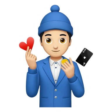 Create a man with only an uno clothes sticker