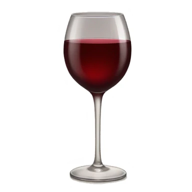 verre de vin rouge sticker