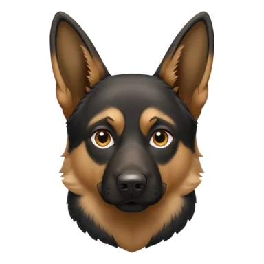 german shepard  sticker