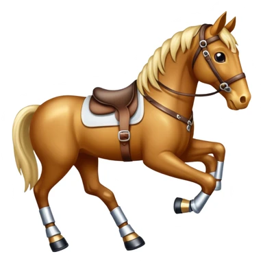 Caballo con zapatos sticker
