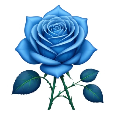 rosa azul emoji sticker