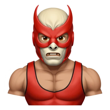 luchador bane sticker