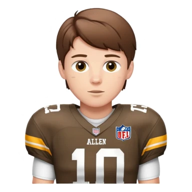 josh allen sticker