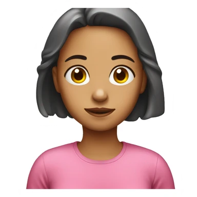 girl with sweat confort sticker