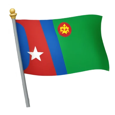 flag of dagestan sticker