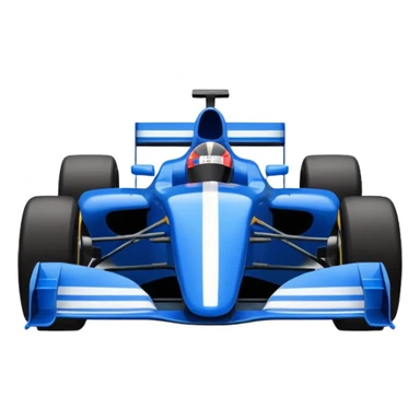 formula 1 blue sticker
