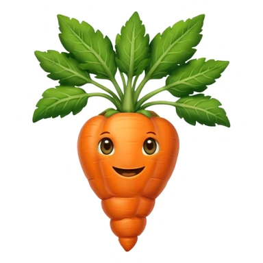 Grogu qui mange des carottes sticker