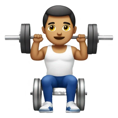Powerlifting for the disabled sticker