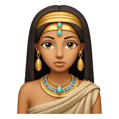 Woman hot ancient Egyptian mummy sticker