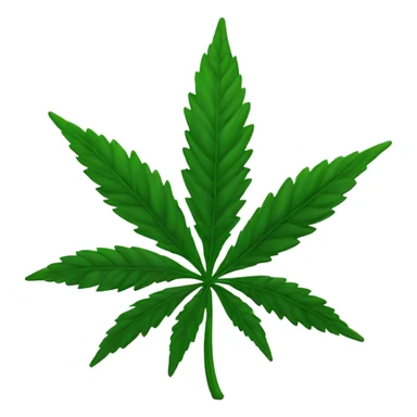 Marijuana plant  sticker