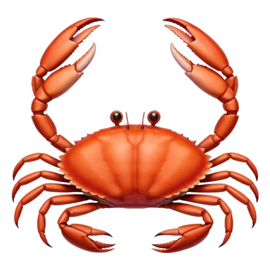 Soft pink Angelica’s crab sticker