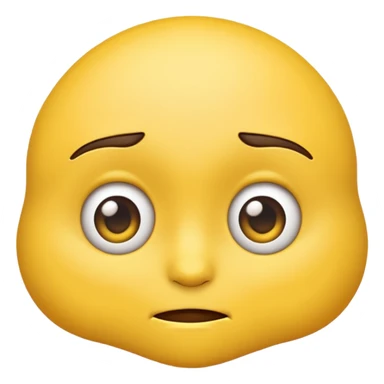 Emoji giving side eye sticker