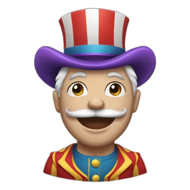 circus entertainment sticker