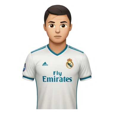 Cr7 en el real Madrid 2017 sticker