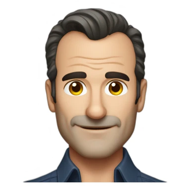 Jean Dujardin sticker