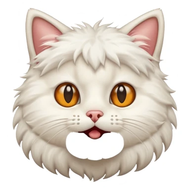 A cat farting sticker