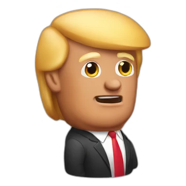 trump-riding-sausage sticker
