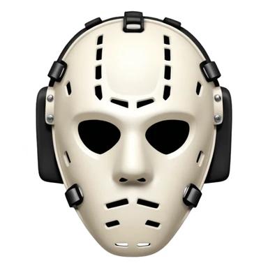 Masque de Kanye de gardien de hockey sticker