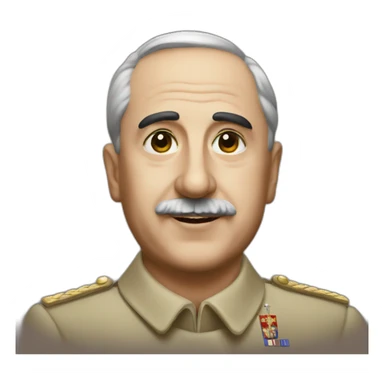 Francisco Franco sticker