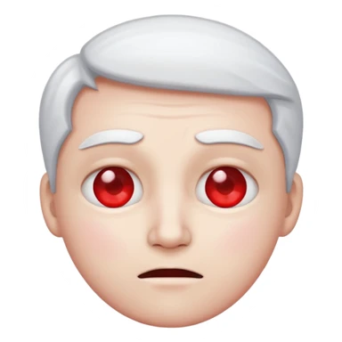 Crea un emoji kn la vibra de un drogado haz la wuea k te pido ph wn oe la cara normal noma blanca kn los ojos rojos y k estén hachicados igual k los chinos  sticker