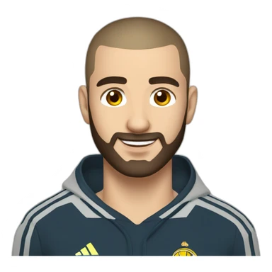 Karim Benzema emoji sticker