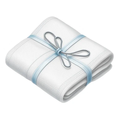 clean surgical gauze sticker