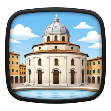 battistero campo dei miracoli sticker