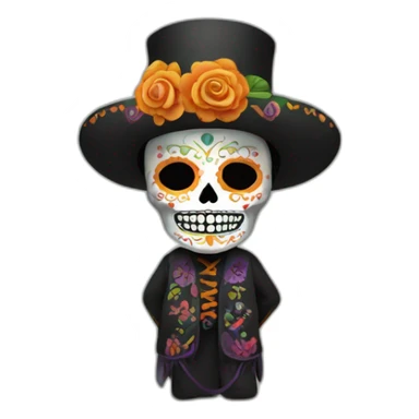 Día de los muertos sticker