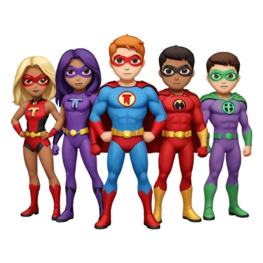 Teen Titans sticker