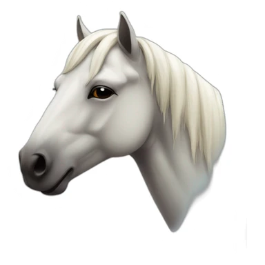 sleeping spirit horse sticker