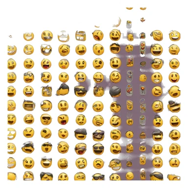 Emoji synthesizer Happy  sticker