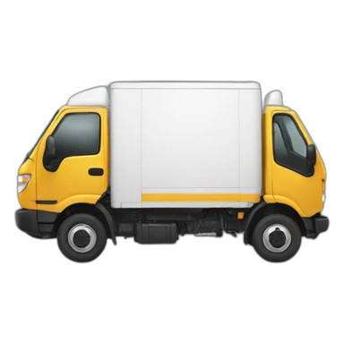 Light commercial vehicle sticker