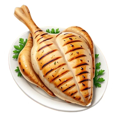 one Grilled Chicken breast sticker