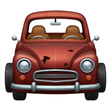 Cursed Toy Car sticker