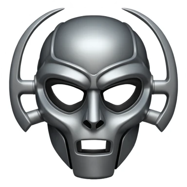 Mf doom mask sticker