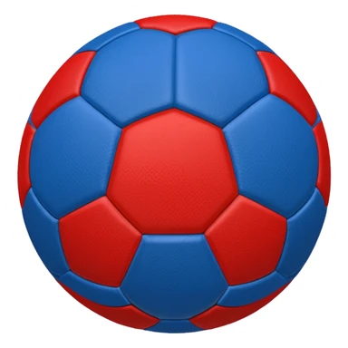 football ball blue (#00A3E0) and red (#F9423A) sticker