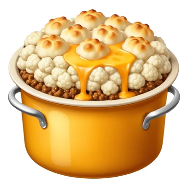 cheesey ground beef and cauliflower casserole sticker