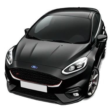 ford fiesta ST line black sticker