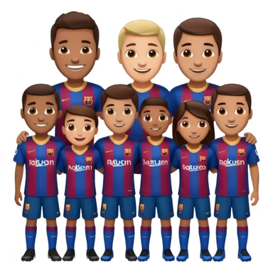 FC BARCELONA SMALL FOR CHATTING sticker
