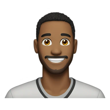 Brandon R. Gibson smiling  sticker