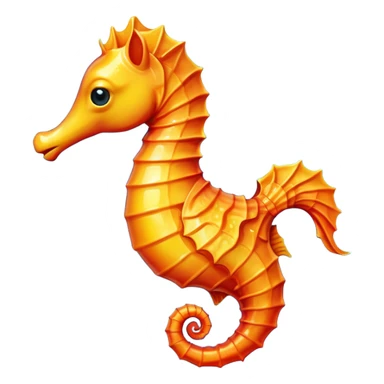 Seahorse - чтобы выглядил как настоящий эмодзи sticker